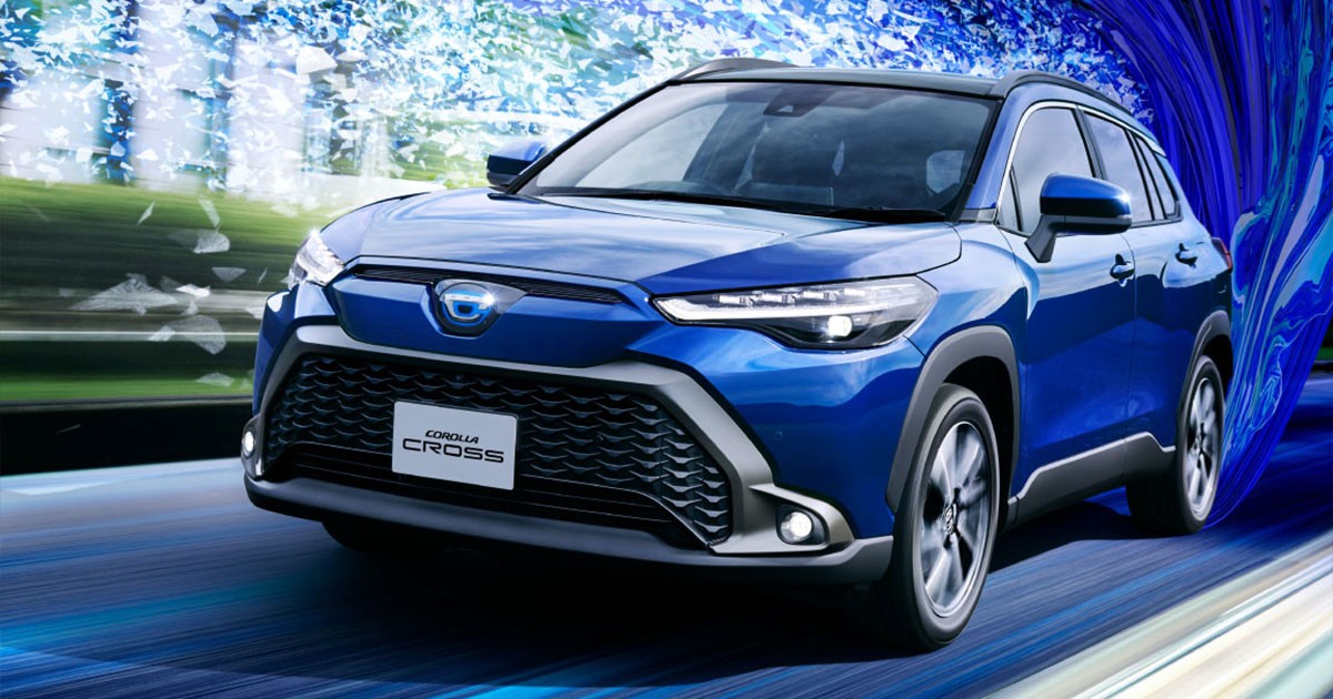 Toyota ปรับโฉม New Toyota Corolla Cross เวอร์ชั่นญี่ปุ่น ลดขนาดเครื่องไฮบริด และอัพเกรดเทคโนโลยีใหม่ๆ