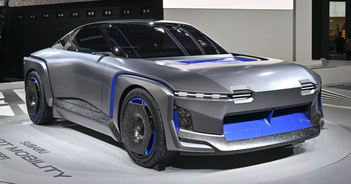 Subaru เผยรถต้นแบบ Subaru Sport Mobility Concept รถสปอร์ตไฟฟ้า พร้อมโดรนอัจฉริยะ Air Mobility Concept ในงาน Japan Mobility Show 2023