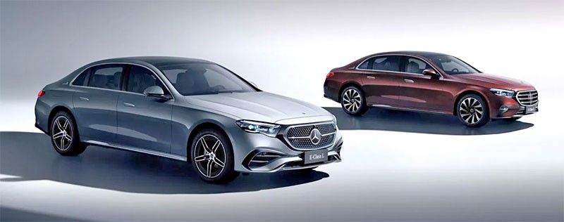 Mercedes-Benz E-Class L เปิดตัวแล้ว! เอาใจชาวมังกร ที่ชอบอะไรยาวๆ สบายๆ