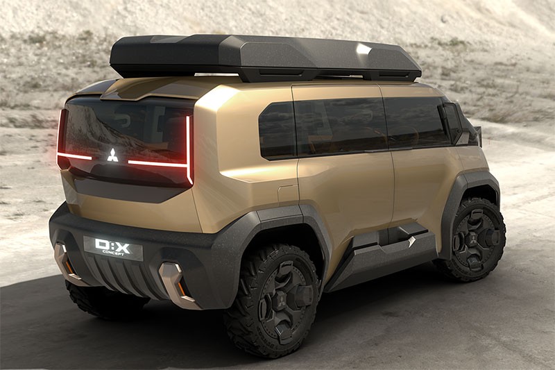 Mitsubishi D:X Concept รถต้นแบบ Crossover MPV พลังงานไฟฟ้า ลุยได้! นำออกโชว์ในงาน Japan Mobility Show 2023