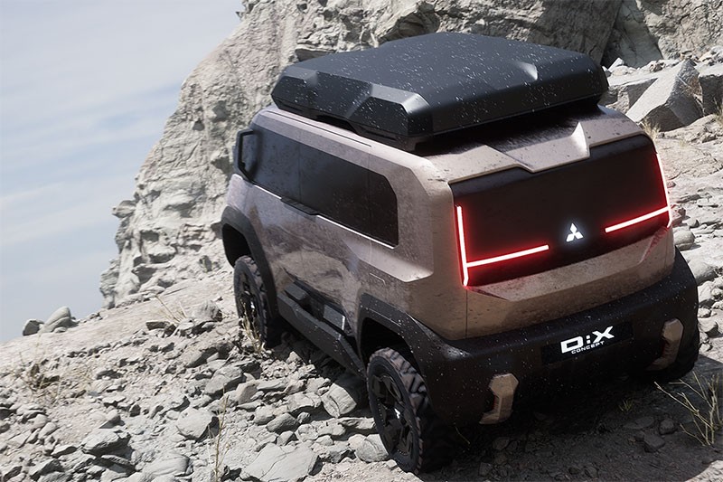 Mitsubishi D:X Concept รถต้นแบบ Crossover MPV พลังงานไฟฟ้า ลุยได้! นำออกโชว์ในงาน Japan Mobility Show 2023