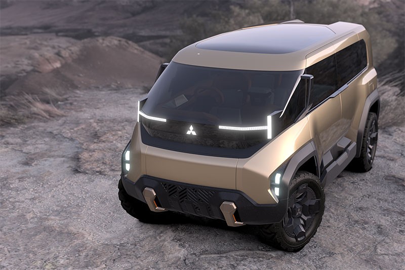 Mitsubishi D:X Concept รถต้นแบบ Crossover MPV พลังงานไฟฟ้า ลุยได้! นำออกโชว์ในงาน Japan Mobility Show 2023