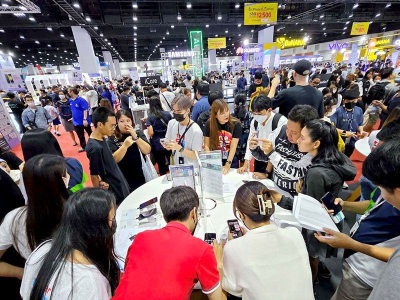 Thailand Mobile Expo 2023 เซอร์ไพรส์เกินคาด! กระตุ้นตลาดมือถือส่งท้ายปี รวมถึงงาน Bangkok EV Expo 2023 ผลตอบรับดีเยี่ยม!