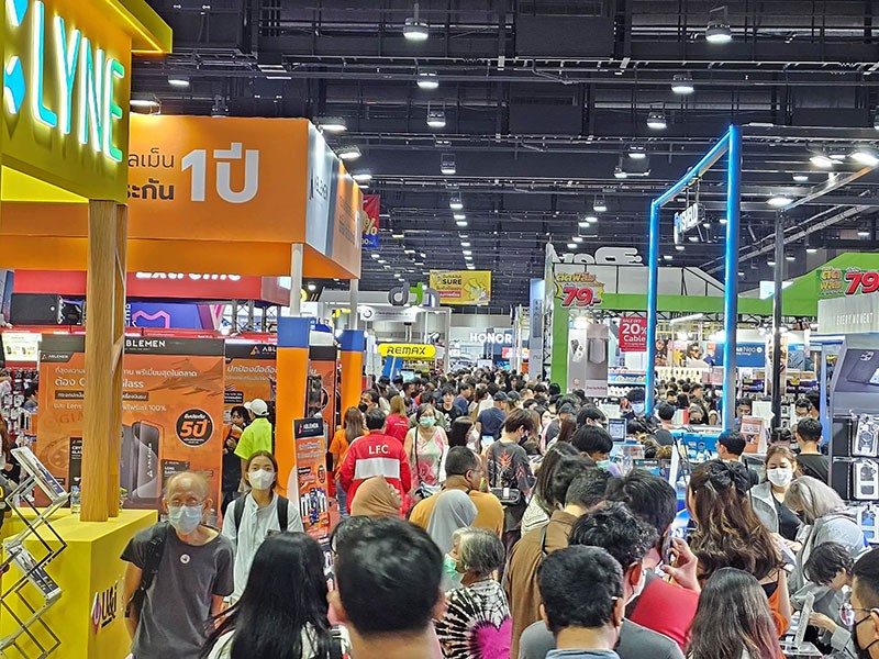 Thailand Mobile Expo 2023 เซอร์ไพรส์เกินคาด! กระตุ้นตลาดมือถือส่งท้ายปี รวมถึงงาน Bangkok EV Expo 2023 ผลตอบรับดีเยี่ยม!