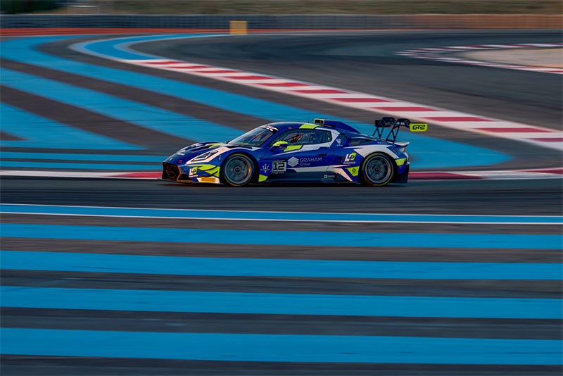 Maserati GT2 ลงแข่งครั้งแรกที่ Circuit Paul Ricard คว้าโพเดียมกับทีม LP Racing ในสนามสุดท้ายของรายการ Fanatec GT2 European Series 2023