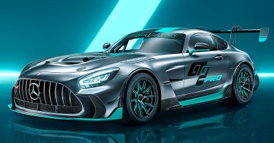 Mercedes-AMG GT2 PRO มาพร้อมขุมพลัง V8 กับระบบ Push2Pass เพิ่มแรงม้าได้ถึง 739 แรงม้า ในช่วงเวลาสั้นๆ