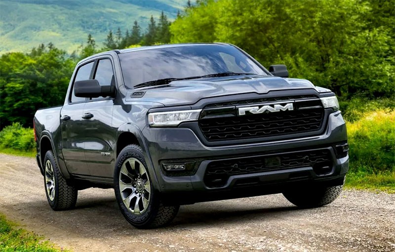 RAM 1500 Ramcharger รถกระบะไฟฟ้าแบบ Range-Extended มอเตอร์ไฟฟ้าคู่ 672 แรงม้า วิ่งไกล 1,110 กม.!