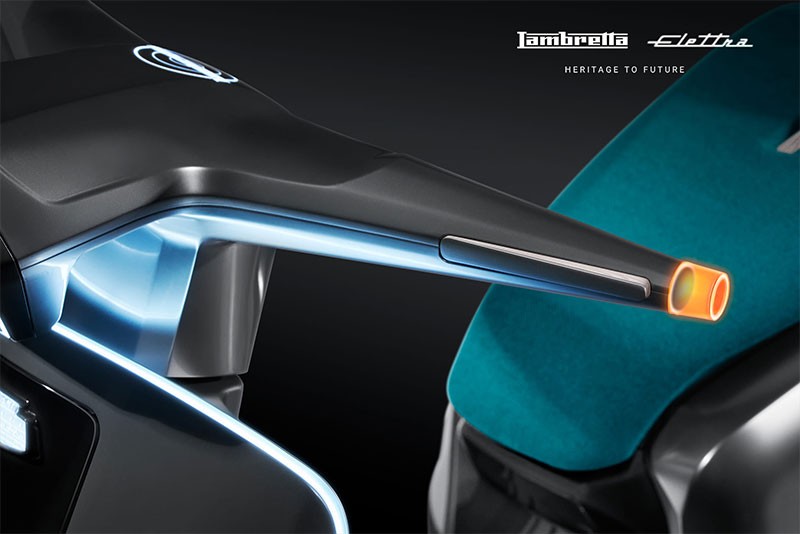 Lambretta เผยโฉม Lambretta Elettra รถสกู๊ตเตอร์ไฟฟ้า (EV Concept) รุ่นต้นแบบแนวคิดอนาคต เปิดตัวในงาน EICMA 2023