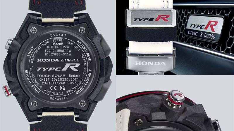 Casio EDIFICE เอาใจแฟนพันธุ์แท้ Honda! กับนาฬิกาข้อมือ EDIFICE Honda Type R Edition ต้องมี!