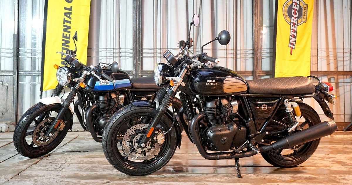 Royal Enfield จัดงาน "Back In All-Black" งานปาร์ตี้เผยโฉม Interceptor และ Continental GT 650 รุ่นอัพเกรดและสีสันใหม่ในรอบ 5 ปี