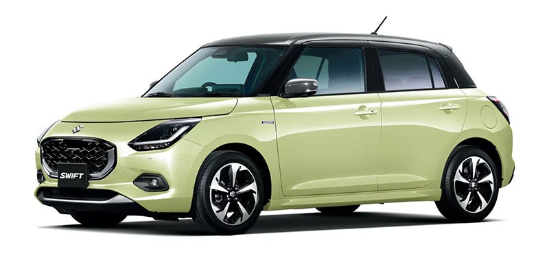 Suzuki เผยโฉม All-New Suzuki Swift อย่างเป็นทางการในญี่ปุ่น ด้วยรูปลักษณ์เหมือนรถต้นแบบเกือบหมด!