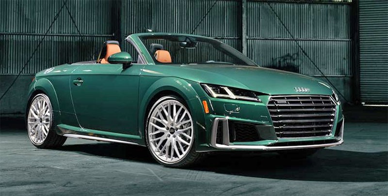 Audi USA นำเสนอรถรุ่นพิเศษ Audi TT Roadster Final Edition ปิดตำนานในสไตล์ย้อนยุค