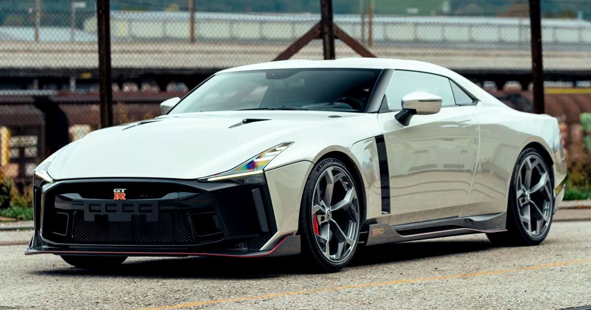 Nissan GT-R50 by Italdesign รุ่นพิเศษที่เศรษฐีทั่วโลกหมายปอง โดยคันที่ยังไม่จดทะเบียน กำลังจะเข้าประมูลเร็วๆ นี้