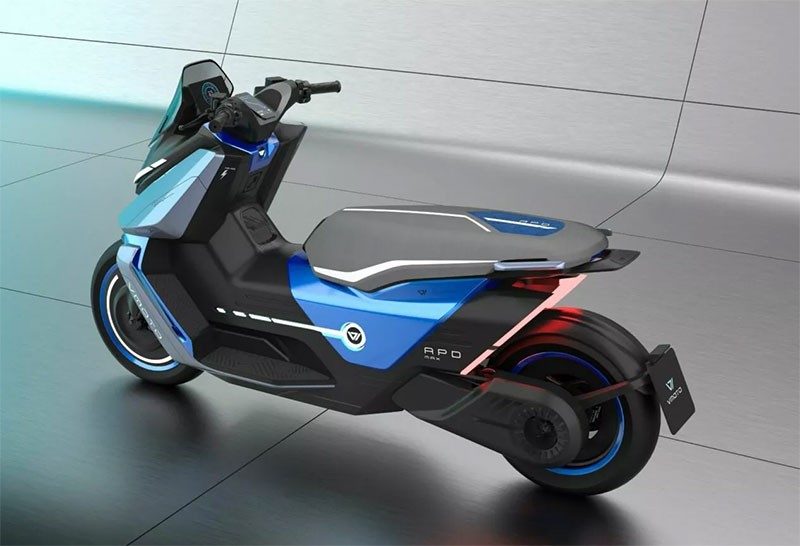 Vmoto APD Concept ผลงานการออกแบบสกู๊ตเตอร์ไฟฟ้าสุดล้ำ โดย Pininfarina!