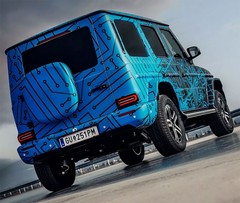 Mercedes-Benz เผยภาพ Mercedes-EQG รถยนต์ไฟฟ้าต้นแบบจาก G-Class ออฟโรดหรูลุย!