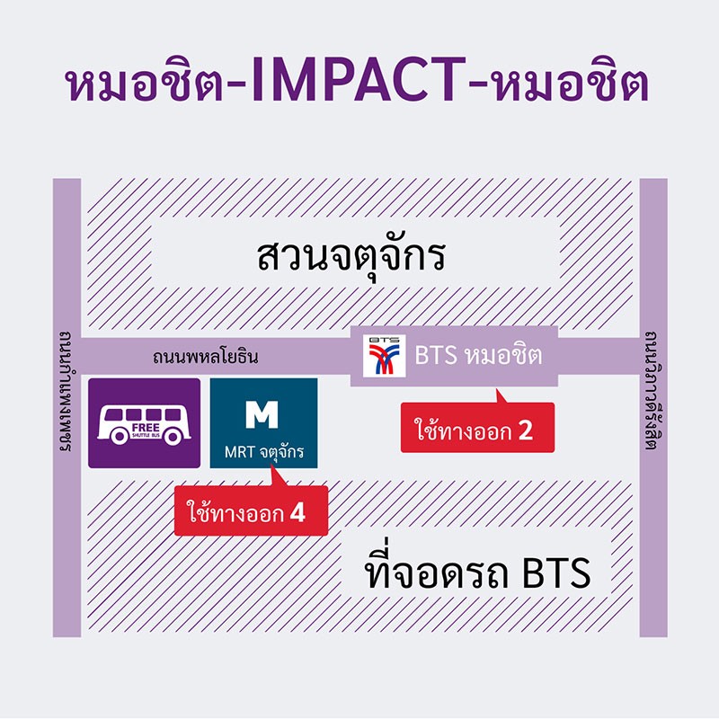 รวม 6 วิธี เดินทางไป-กลับ งาน Motor Expo 2023 พร้อมข้อมูลรถ Shuttle Bus รับ-ส่งฟรี!