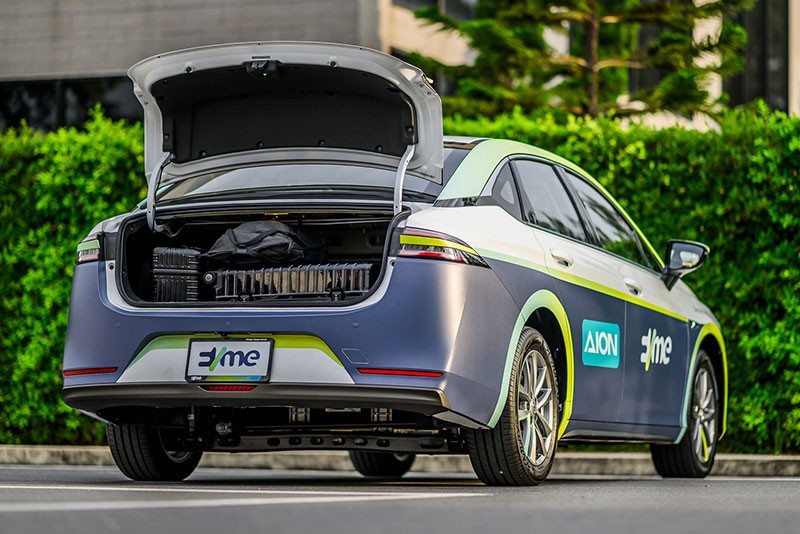 EVme Plus เผยโฉม AION ES รถยนต์ไฟฟ้า ดีไซน์สำหรับแท็กซี่โดยเฉพาะ วิ่งไกล 442 กม. ในราคา 850,000 - 929,900 บาท