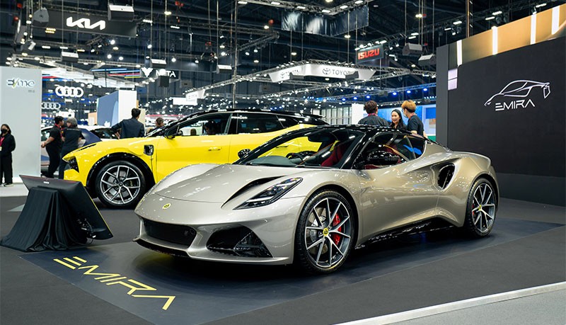 Lotus เผยโฉมสุดยอดรถหรูสมรรถนะสูง 2 รุ่นเรือธง "Lotus Eletre" และ "Lotus Emira" พร้อมสิทธิประโยชน์สุด Executive ในงาน Motor Expo 2023
