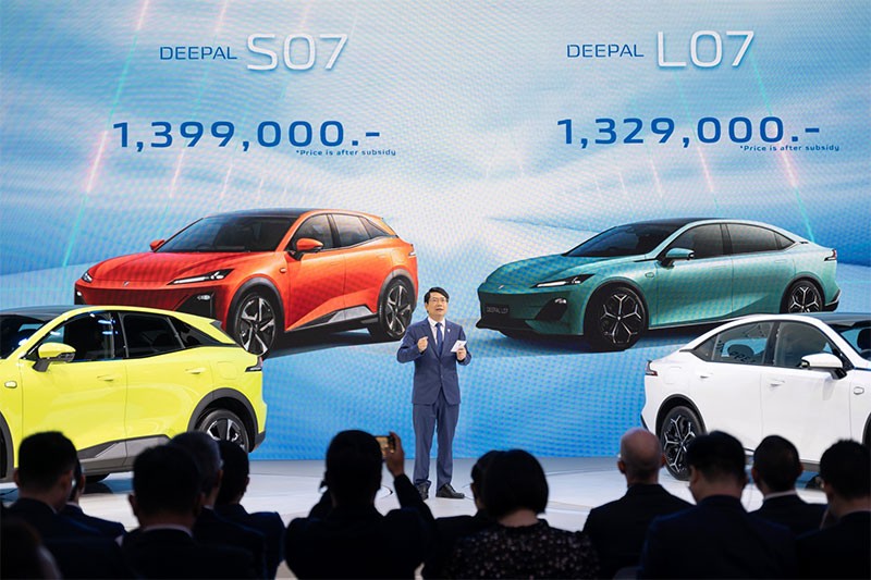 Changan Automobile เปิดตัวยิ่งใหญ่! ส่ง Deepal L07 และ S07 โชว์ครั้งแรกในงาน Motor Expo 2023