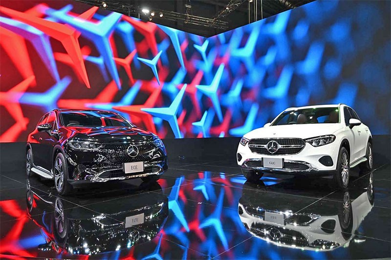 Mercedes-Benz ส่ง 4 ยนตรกรรมรุ่นล่าสุด อย่าง GLC, GLE, EQE และ C 220 d มาโชว์ครั้งแรกในงาน Motor Expo 2023