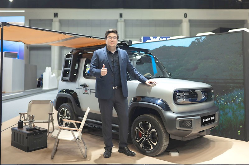 EV Primus อวดโฉม Wuling เพิ่มอีก 2 รุ่น Wuling Baojun Yep และ รถไฟฟ้าแบรนด์ Wuling Mini EV Convertible ในงาน Motor Expo 2023