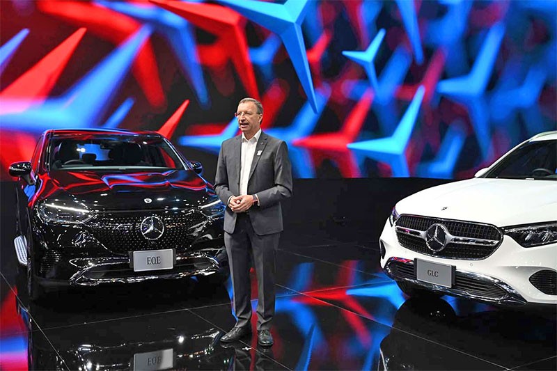 Mercedes-Benz ส่ง 4 ยนตรกรรมรุ่นล่าสุด อย่าง GLC, GLE, EQE และ C 220 d มาโชว์ครั้งแรกในงาน Motor Expo 2023