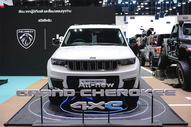 Jeep ประเทศไทย เผยโฉม All-New Jeep Grand Cherokee Summit Reserve 4xe Plug-in Hybrid พร้อมรับจองในงาน Motor Expo 2023