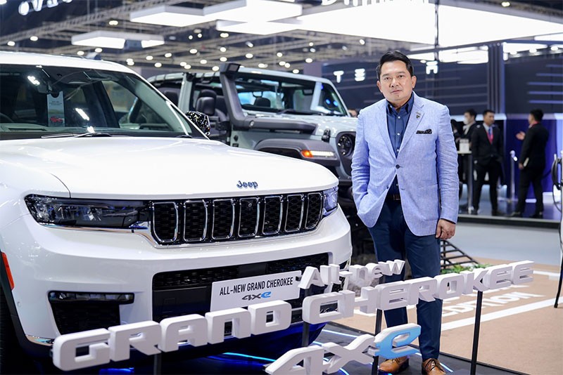 Jeep ประเทศไทย เผยโฉม All-New Jeep Grand Cherokee Summit Reserve 4xe Plug-in Hybrid พร้อมรับจองในงาน Motor Expo 2023