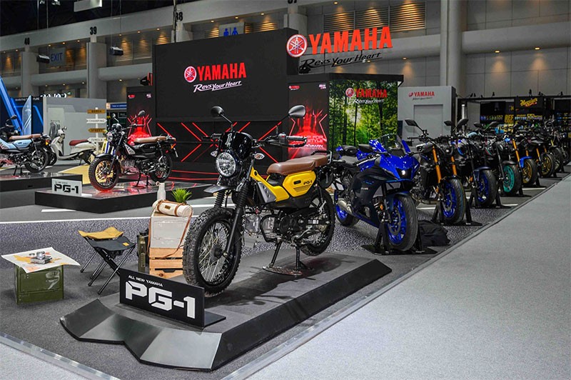 Yamaha เปิดบูธ Yamaha Rev Up For Your Style เปิดตัว All New Yamaha PG-1 รถครอบครัวสไตล์ใหม่ที่แรกของโลก ในงาน Motor Expo 2023