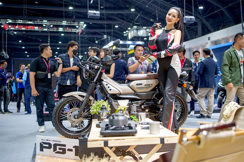 Yamaha เปิดบูธ Yamaha Rev Up For Your Style เปิดตัว All New Yamaha PG-1 รถครอบครัวสไตล์ใหม่ที่แรกของโลก ในงาน Motor Expo 2023