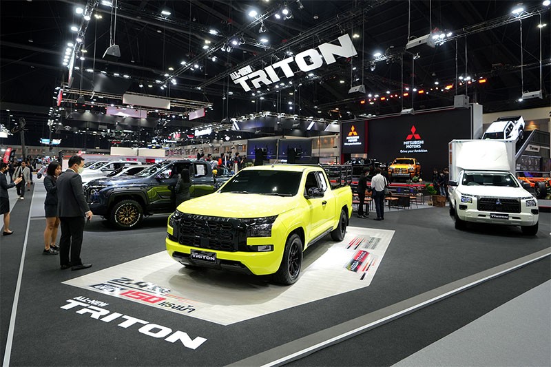 Mitsubishi ชวนลูกค้าสัมผัส All-New Mitsubishi Triton ทุกรุ่น แต่งเต็มทุกแนว ในงาน Motor Expo 2023