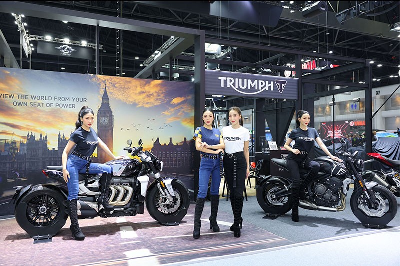 Triumph Motorcycles จัดเต็มส่งท้ายปี! ส่งไฮไลต์รถจักรยานยนต์โมเดิร์น คลาสสิก เผยโฉมจริงครั้งแรกในงาน Motor Expo 2023
