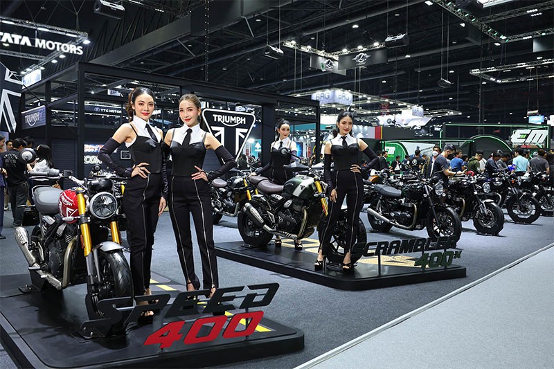 Triumph Motorcycles จัดเต็มส่งท้ายปี! ส่งไฮไลต์รถจักรยานยนต์โมเดิร์น คลาสสิก เผยโฉมจริงครั้งแรกในงาน Motor Expo 2023