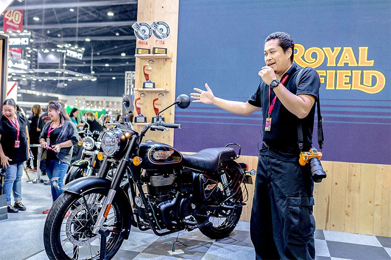 Royal Enfield เปิดตำนานบทใหม่ The New 2023 Bullet 350 รถมอเตอร์ไซค์ที่อยู่ในใจคนนับล้านเกือบศตวรรษ ในงาน Motor Expo 2023