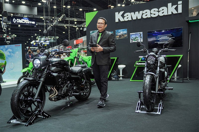 Kawasaki นำความตื่นเต้นเร้าใจด้วยนวัตกรรมยานยนต์หลากหลายรุ่น ในงาน Motor Expo 2023