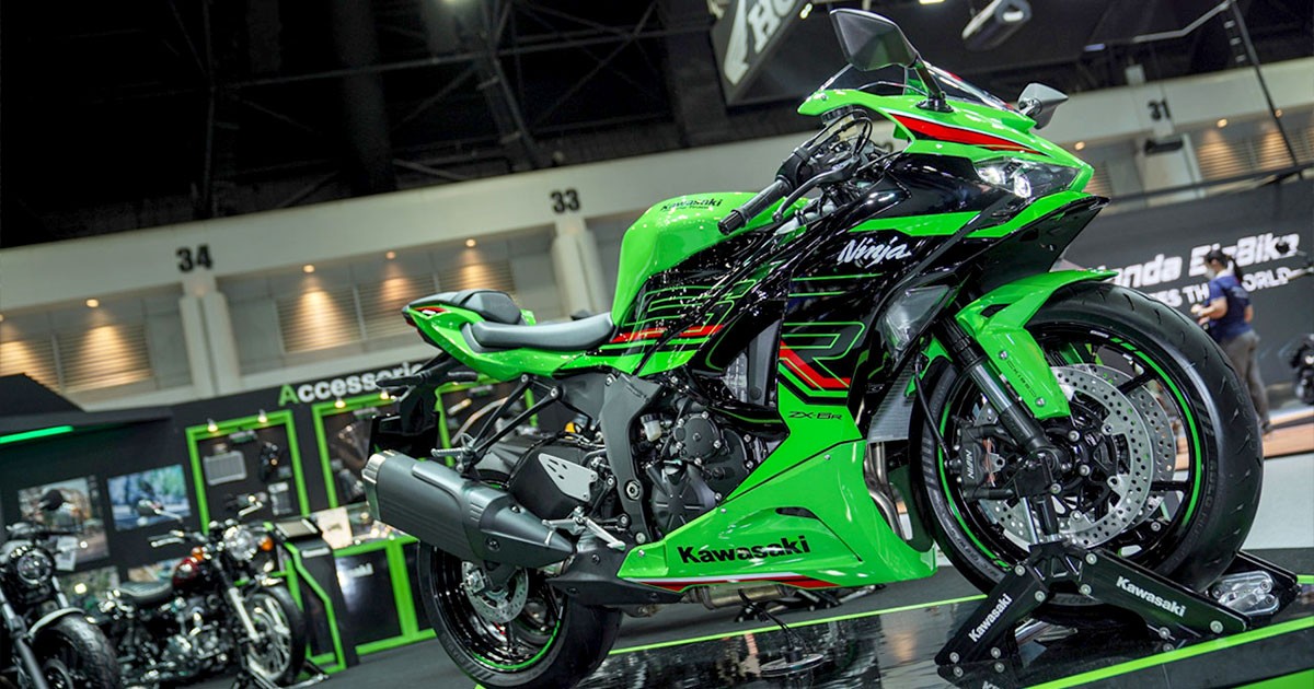 Kawasaki นำความตื่นเต้นเร้าใจด้วยนวัตกรรมยานยนต์หลากหลายรุ่น ในงาน Motor Expo 2023