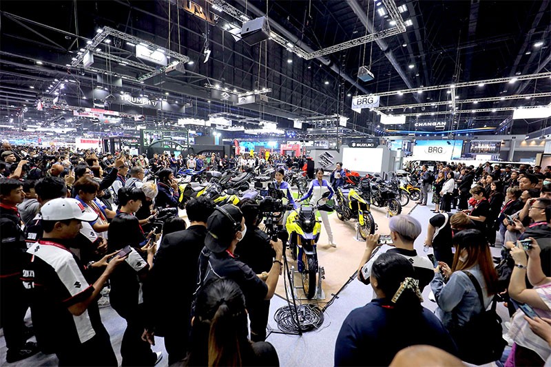 Suzuki Motosales เปิดบูธในงาน Motor Expo 2023 พร้อมรถจักรยานยนต์รุ่นใหม่ อย่าง All New V-Strom 800DE และ All New GSX-8S