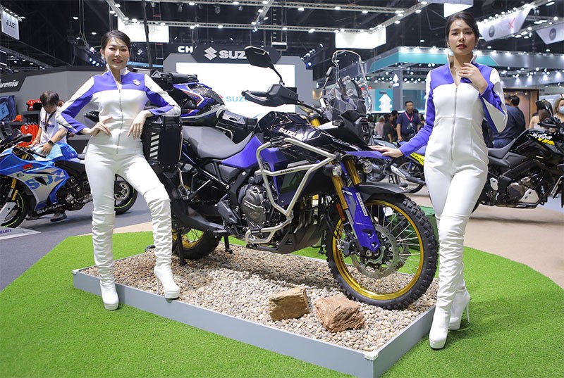 Suzuki Motosales เปิดบูธในงาน Motor Expo 2023 พร้อมรถจักรยานยนต์รุ่นใหม่ อย่าง All New V-Strom 800DE และ All New GSX-8S