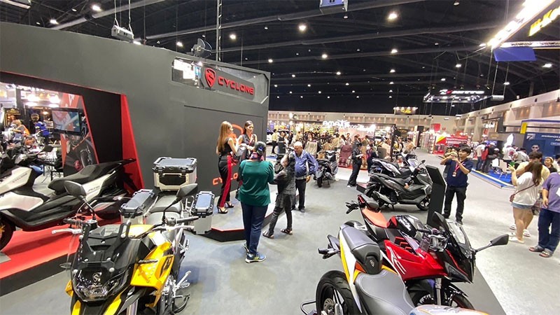 Cineco Cyclone แบรนด์ในเครือมอเตอร์ไซค์ Zongzhen Group บุกไทยเต็มตัว ในงาน Motor Expo 2023