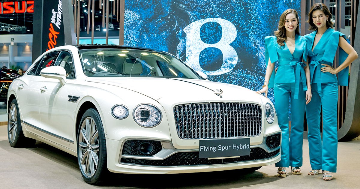 Bentley เปิดตัว Bentley Flying Spur Hybrid Odyssean Edition รุ่นลิมิเต็ดที่ยั่งยืนที่สุดคันแรกในไทย ราคา 17,842,600 บาท ในงาน Motor Expo 2023