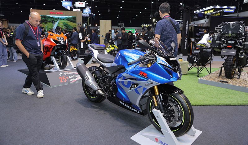 Suzuki Motosales เปิดบูธในงาน Motor Expo 2023 พร้อมรถจักรยานยนต์รุ่นใหม่ อย่าง All New V-Strom 800DE และ All New GSX-8S