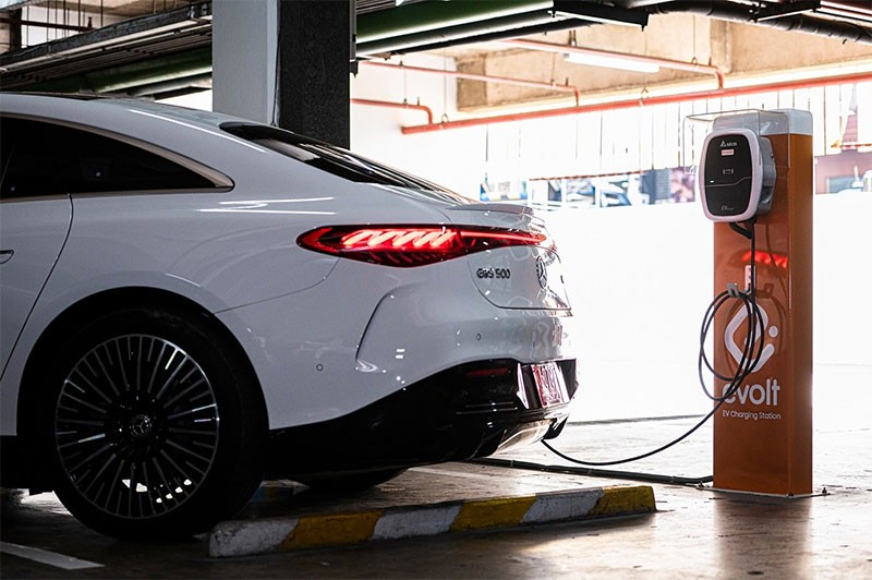 Mercedes-Benz นำเสนอ EQS 500 4MATIC AMG Premium รถยนต์ไฟฟ้าแห่งโลกอนาคต ตั้งแต่ก้าวแรกของการสัมผัส