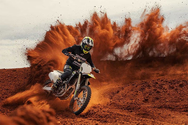 Triumph Motorcycles เผยข้อมูล Triumph TF 250-X รถจักรยานยนต์ Motocross รุ่นใหม่