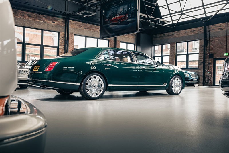 Bentley Motors จัดแสดง The Final Mulsanne รถยนต์พระที่นั่งควีนเอลิซาเบธที่ 2 คันสุดท้าย ณ พิพิธภัณฑ์รถยนต์คลาสสิกเบนท์ลีย์