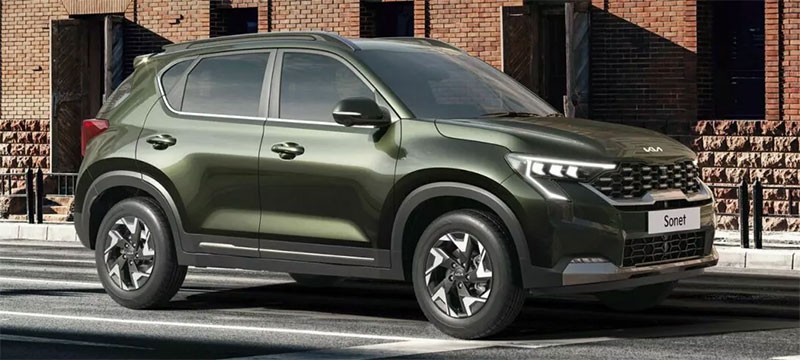 KIA เปิดตัว Kia Sonet รถ Crossover SUV รุ่นไมเนอร์เชนจ์ใหม่ มาพร้อมเครื่องเบนซินและดีเซล ในอินเดีย