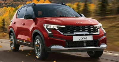 KIA เปิดตัว Kia Sonet รถ Crossover SUV รุ่นไมเนอร์เชนจ์ใหม่ มาพร้อมเครื่องเบนซินและดีเซล ในอินเดีย