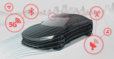 LG เตรียมนำเสนอเสาอากาศรถยนต์แบบฟิล์มใส ที่พัฒนาร่วมกับบริษัทกระจก Saint-Gobain Sekurit ในงาน CES 2024