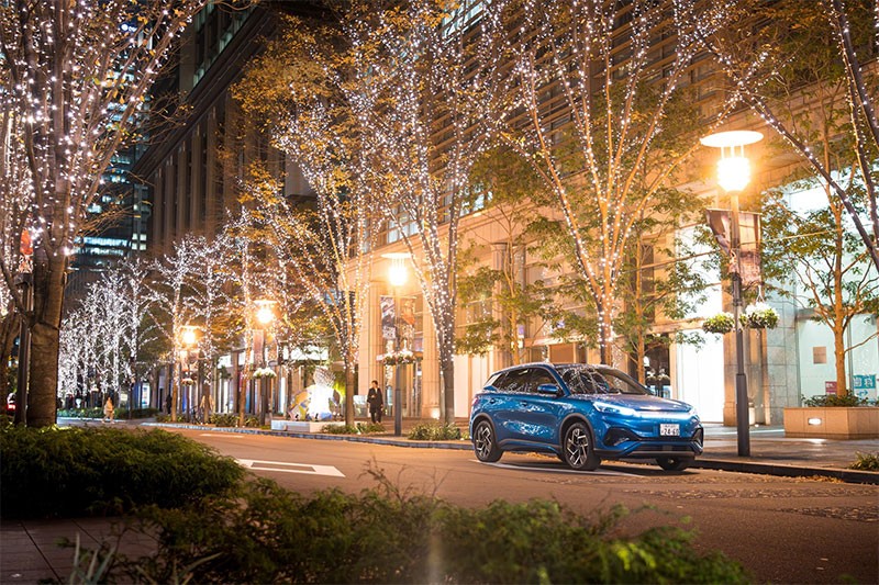 BYD พร้อมลุย! ตั้งเป้าขายรถยนต์ไฟฟ้าในญี่ปุ่น 30,000 คันต่อปี