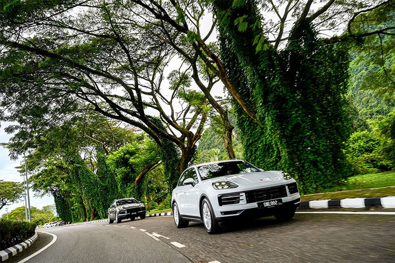 Porsche จัดทริปพิเศษ Cayenne Great Escape บุกสำรวจเส้นทาง ประเทศมาเลเซีย พร้อมเปิดตัว Porsche Cayenne ใหม่