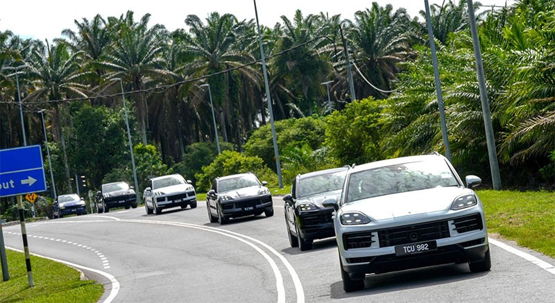 Porsche จัดทริปพิเศษ Cayenne Great Escape บุกสำรวจเส้นทาง ประเทศมาเลเซีย พร้อมเปิดตัว Porsche Cayenne ใหม่